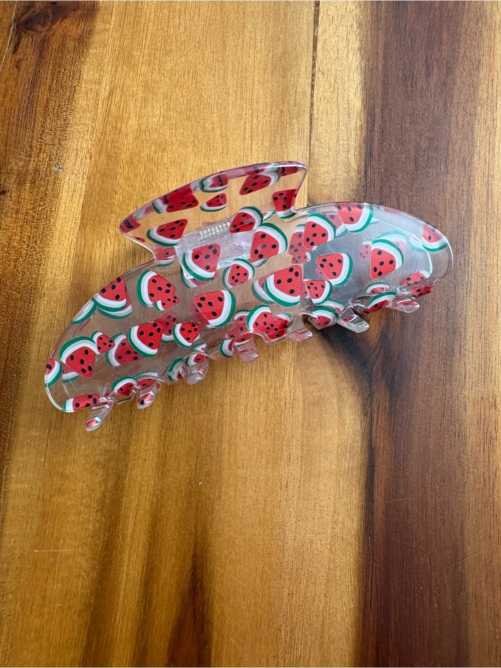 🛍️ Forever 21 Sophi Hair Claw Clip Lot 3 Pc Watermelon Rainbow Daisy Butterfly - Picture 6 of 9